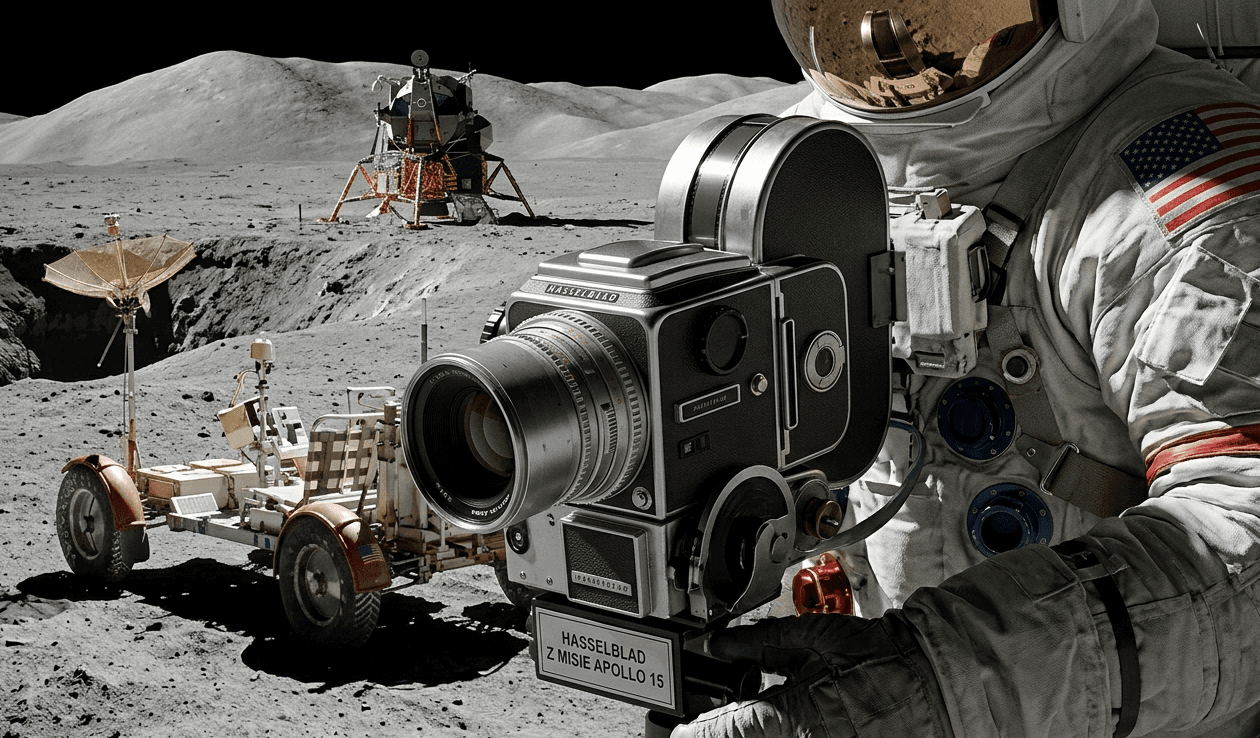 hasselblad 500el apollo 15 fotoaparát