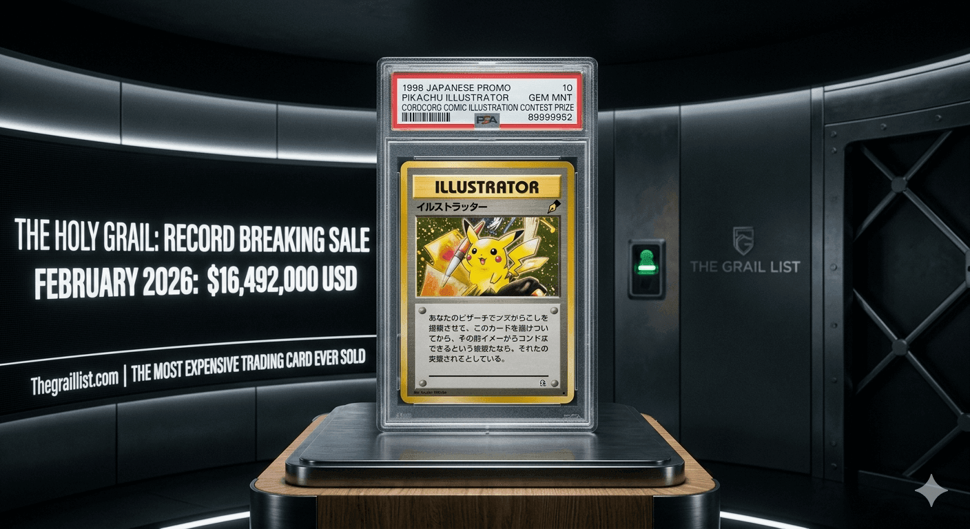 Pikachu Illustrator PSA 10 - najdrahšia karta sveta